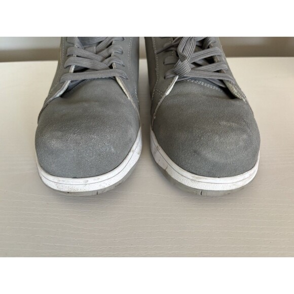 Puma Iconic Suede Women’s Work Size 9.5 Gray Composite Toe Safety Shoes Sneakers - Picture 7 of 11
